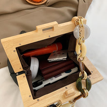 Carregar imagem no visualizador da galeria, Bolsa Feminina Glóbulos amadeirada
