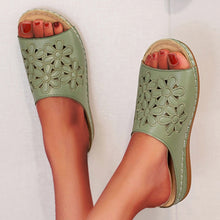 Carregar imagem no visualizador da galeria, Sandália Primavera flores verão