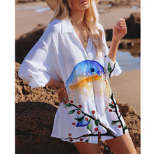 Carregar imagem no visualizador da galeria, Vestido Feminino Primavera 3D