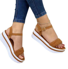 Carregar imagem no visualizador da galeria, Sandália Feminina Trança do pé