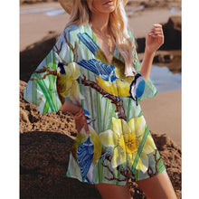 Carregar imagem no visualizador da galeria, Vestido Feminino Primavera 3D
